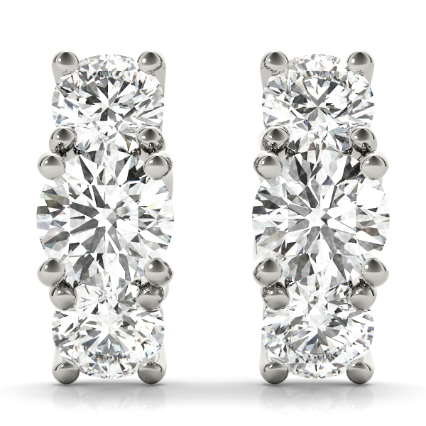 EARRINGS 3 STONE