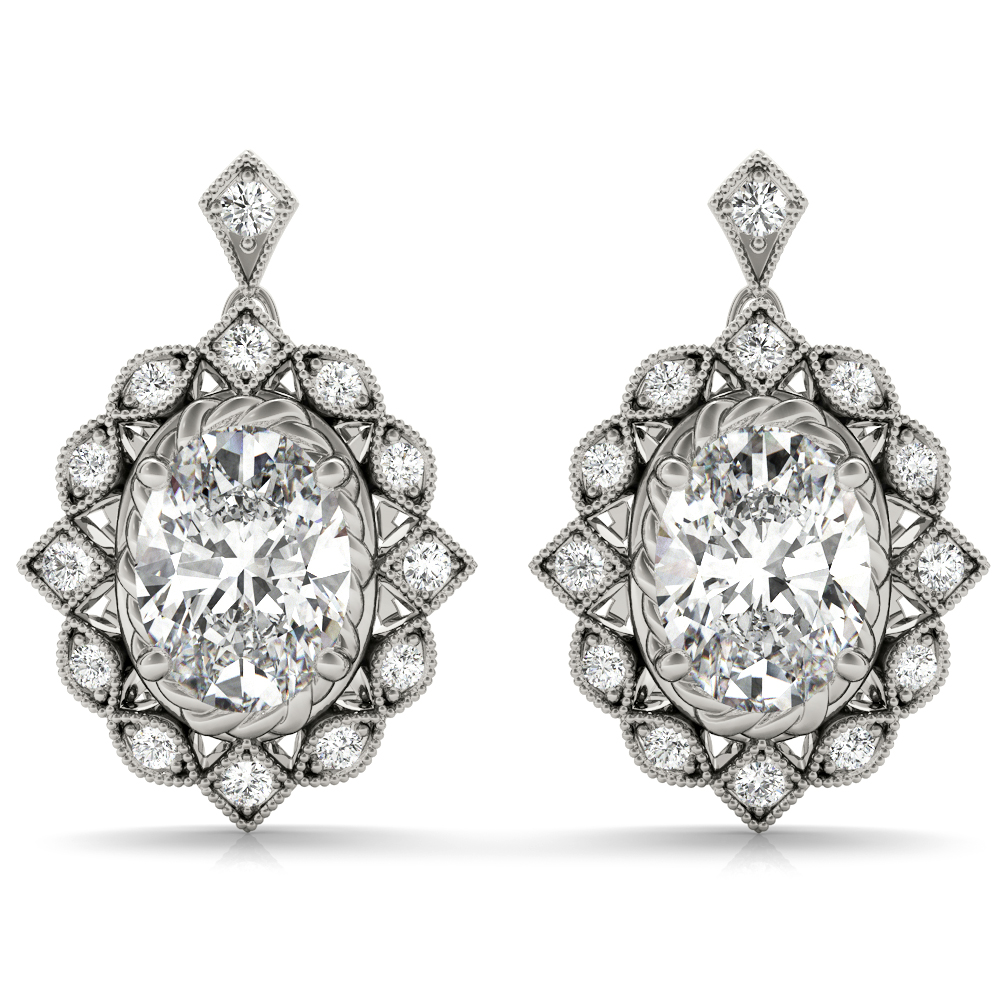 FASHION EARRINGS OVAL