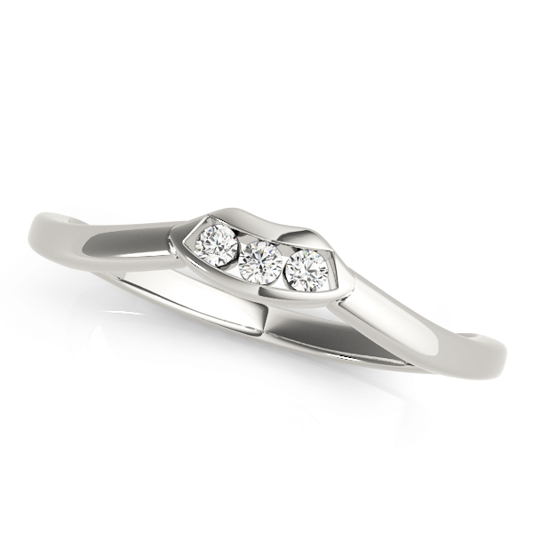 WEDDING BANDS CURVED BANDS