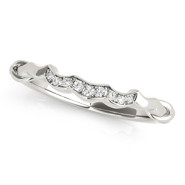 WEDDING BANDS CURVED BANDS