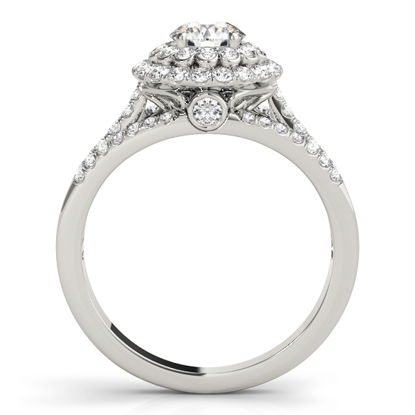 ENGAGEMENT RINGS HALO ROUND