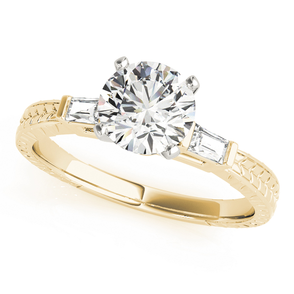 ENGAGEMENT RINGS 3 STONE BAGUETTE