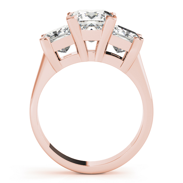 ENGAGEMENT RINGS 3 STONE PRINCESS
