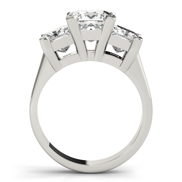 ENGAGEMENT RINGS 3 STONE PRINCESS