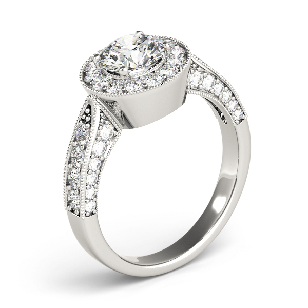 ENGAGEMENT RINGS HALO ROUND