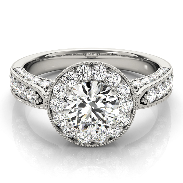 ENGAGEMENT RINGS HALO ROUND