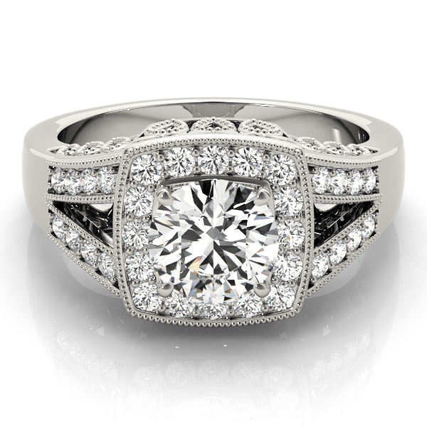ENGAGEMENT RINGS HALO ROUND