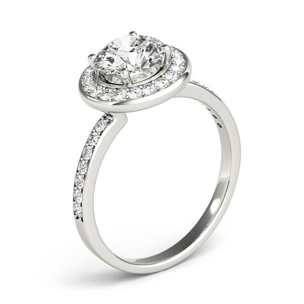 ENGAGEMENT RINGS HALO ROUND