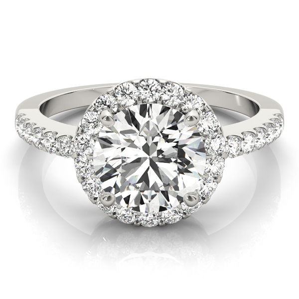 ENGAGEMENT RINGS HALO ROUND