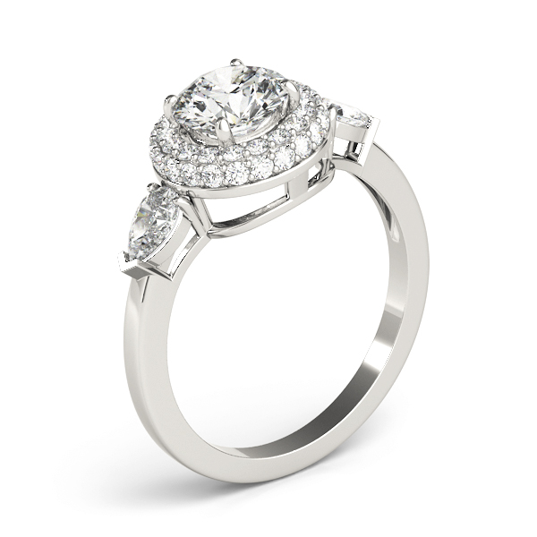 ENGAGEMENT RINGS HALO ROUND