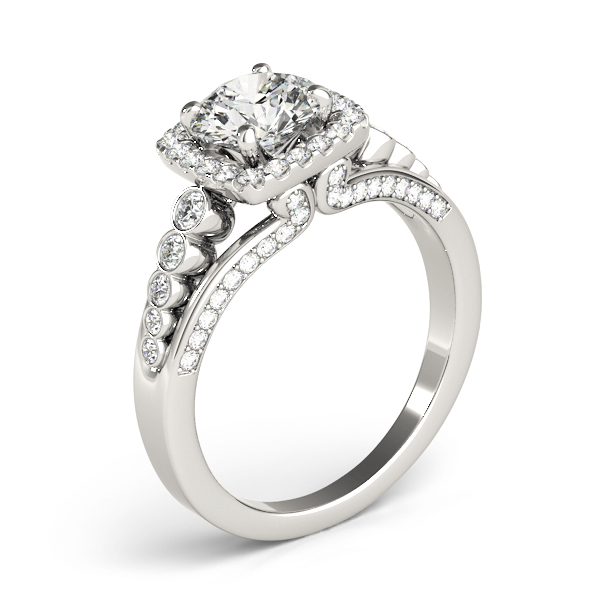 ENGAGEMENT RINGS HALO ROUND