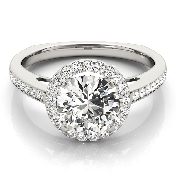 ENGAGEMENT RINGS HALO ROUND