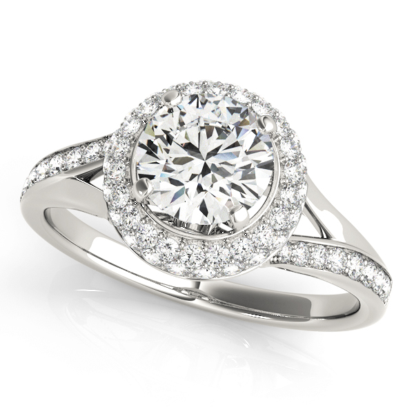 ENGAGEMENT RINGS HALO ROUND
