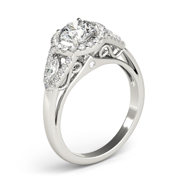 ENGAGEMENT RINGS HALO ROUND