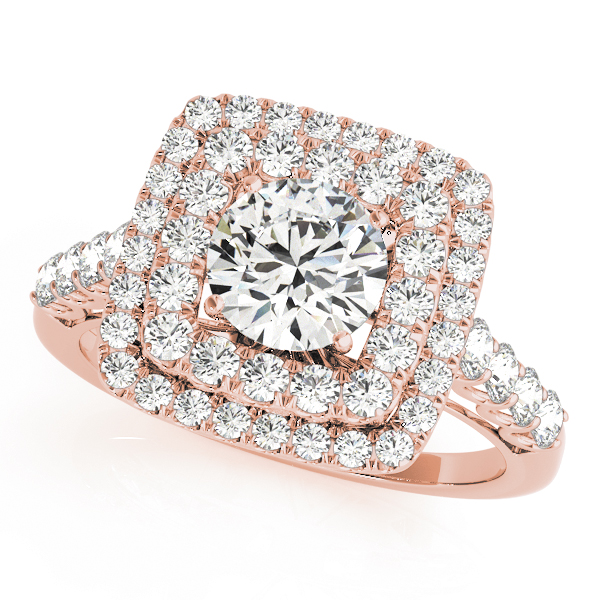 ENGAGEMENT RINGS HALO ROUND