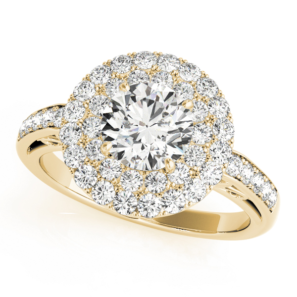 ENGAGEMENT RINGS HALO ROUND