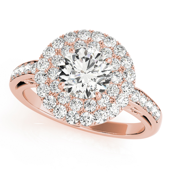 ENGAGEMENT RINGS HALO ROUND