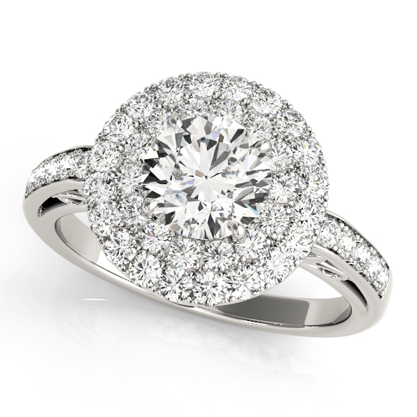 ENGAGEMENT RINGS HALO ROUND