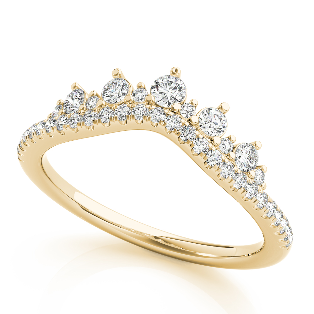 CHEVRON DIAMOND BAND