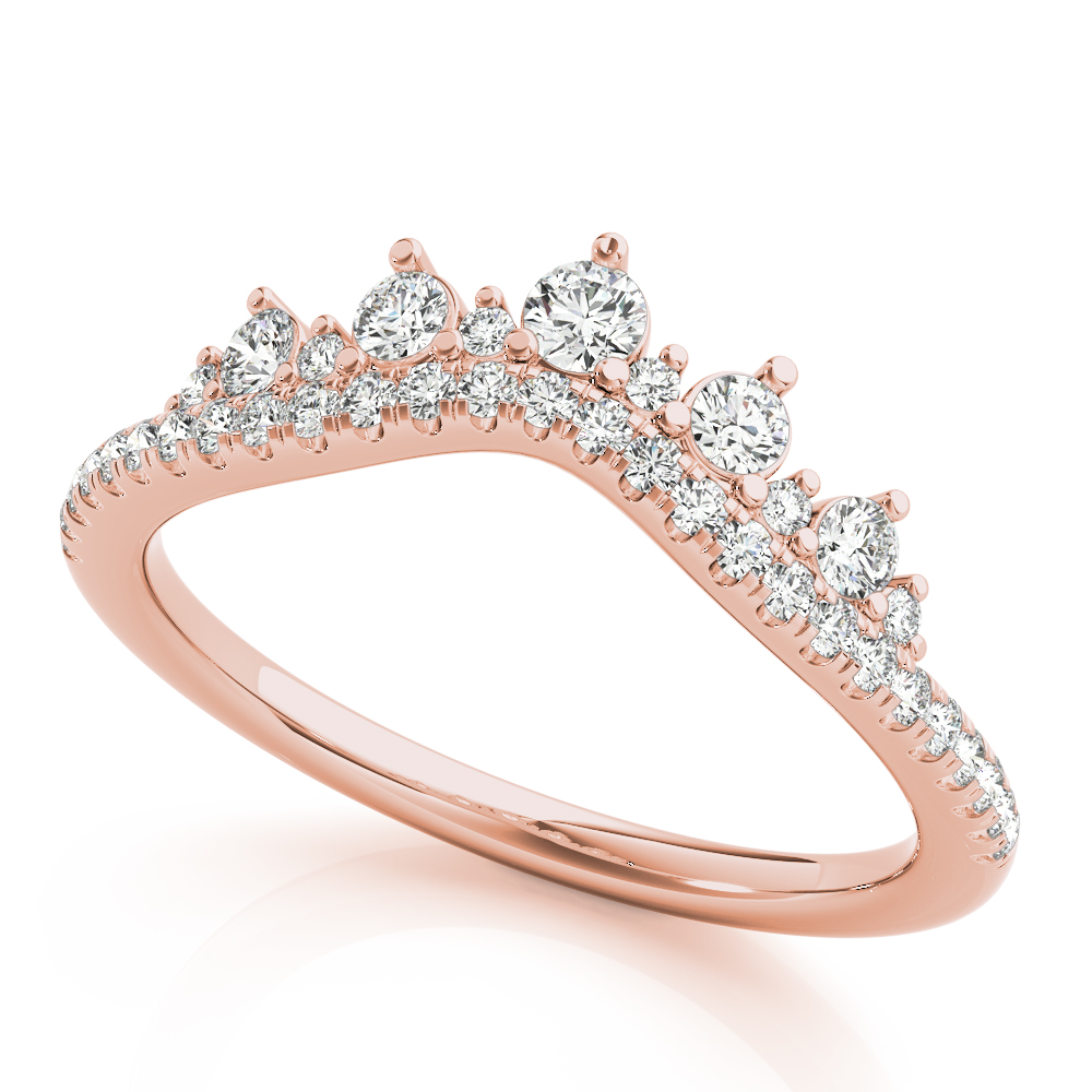 CHEVRON DIAMOND BAND