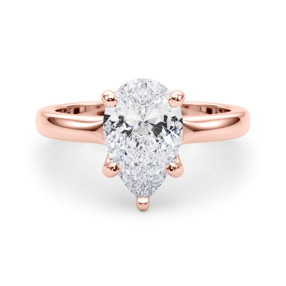 SOLITAIRE PEAR SHAPE