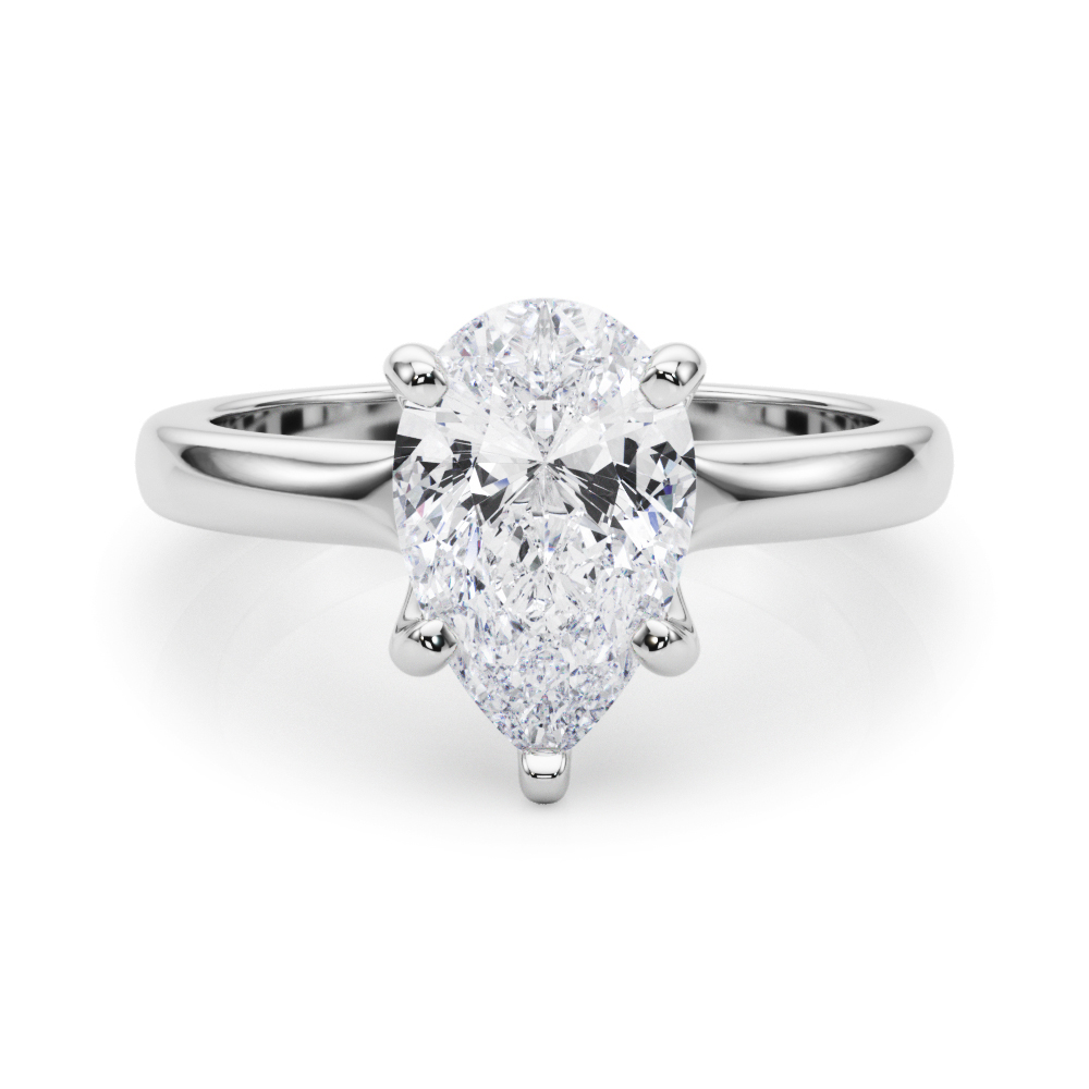 SOLITAIRE PEAR SHAPE