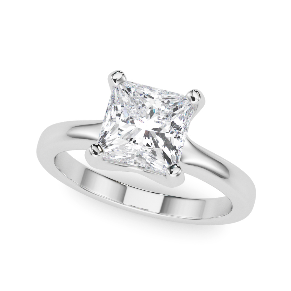 SOLITAIRE PRINCESS CUT